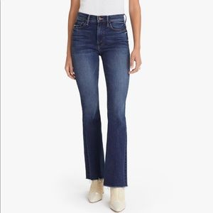 NWT MOTHER DEINEM/THE WEEKENDER FRAY